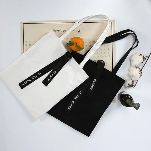 canvas shopping bags